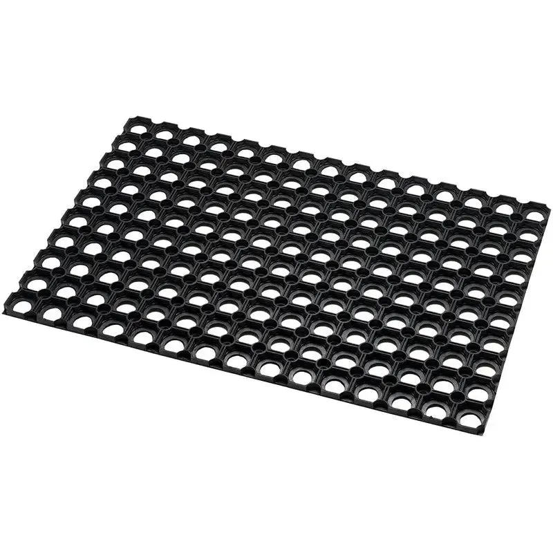 Addis Honeycomb Door Mat Heavy Duty 100% Rubber- 60 x 40cm