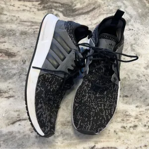 Adidas X PLR Men’s Knit Gray   Black Running Sneakers Size 6.5