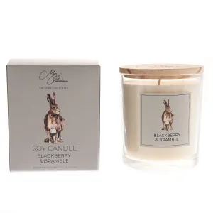 Blackberry and Bramble Scented Soy Candle