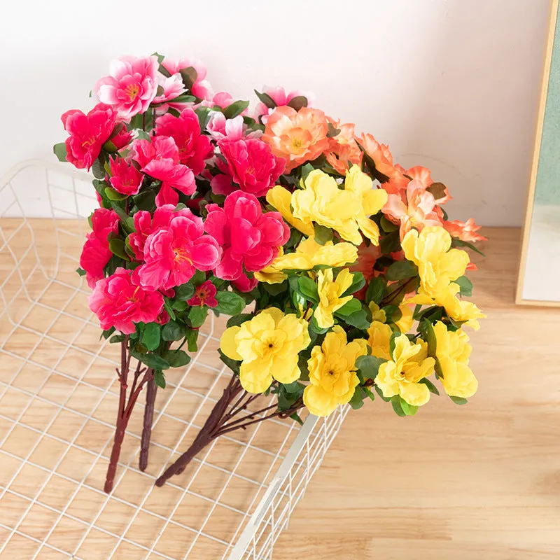Bulk 14.9" Azalea Flowers Rhododendron Bush Flowers for Outdoors Wholesale