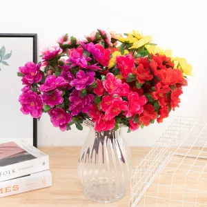 Bulk 14.9" Azalea Flowers Rhododendron Bush Flowers for Outdoors Wholesale