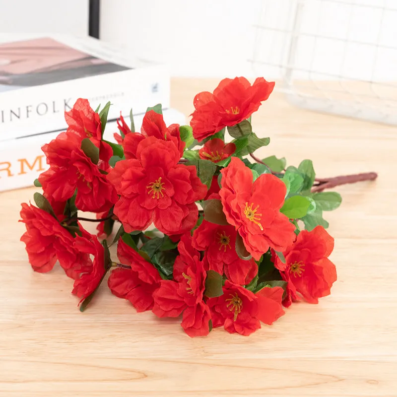 Bulk 14.9" Azalea Flowers Rhododendron Bush Flowers for Outdoors Wholesale