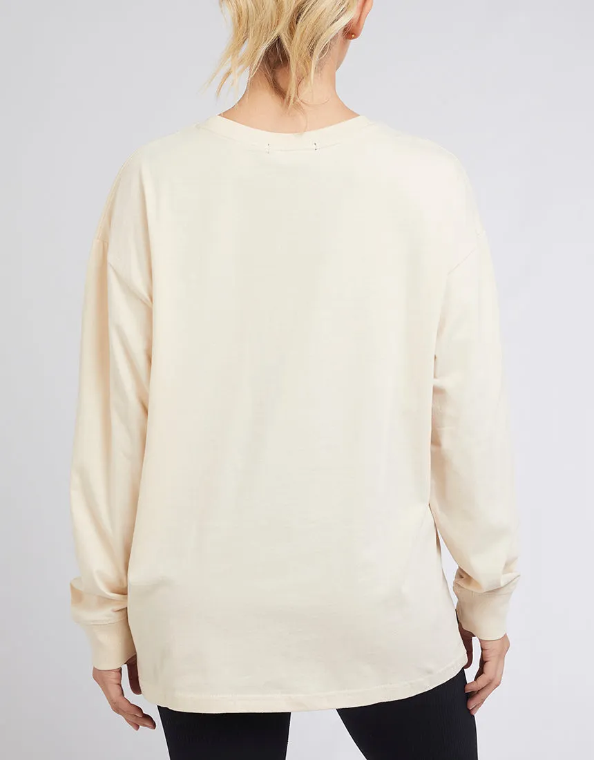 Carter Original Long Sleeve Top - Natural | All About Eve