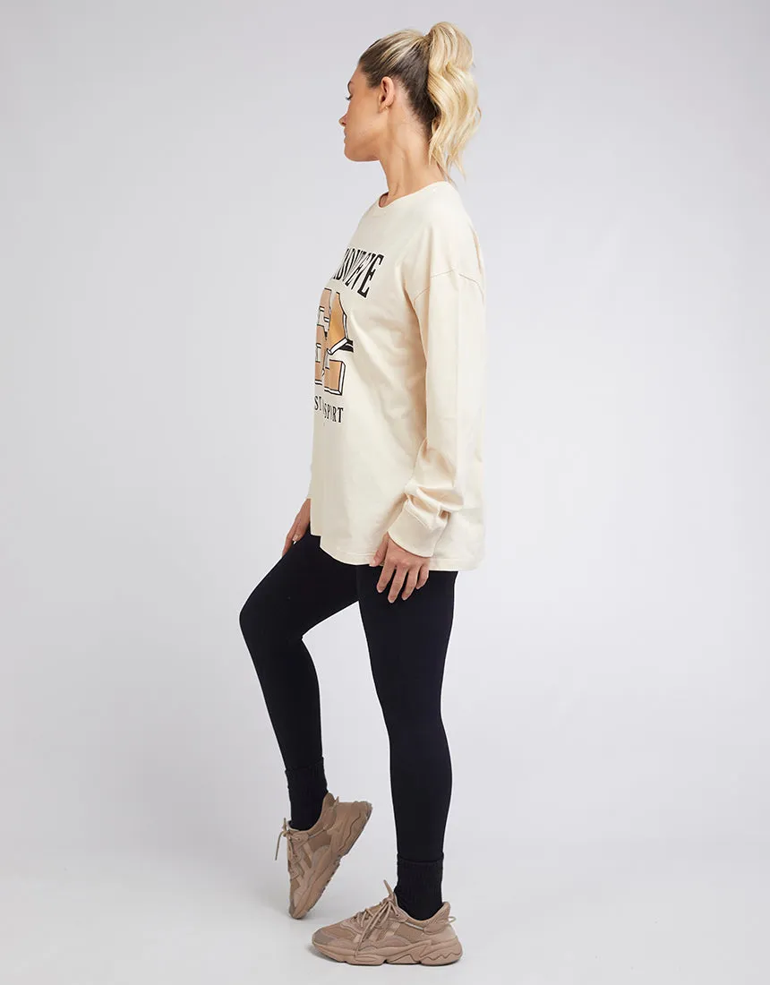 Carter Original Long Sleeve Top - Natural | All About Eve