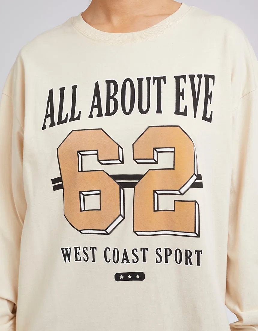 Carter Original Long Sleeve Top - Natural | All About Eve