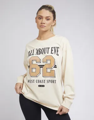 Carter Original Long Sleeve Top - Natural | All About Eve