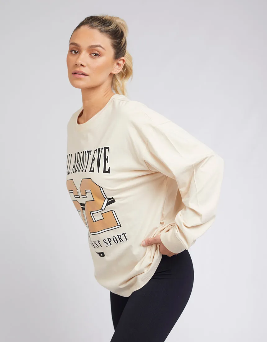 Carter Original Long Sleeve Top - Natural | All About Eve