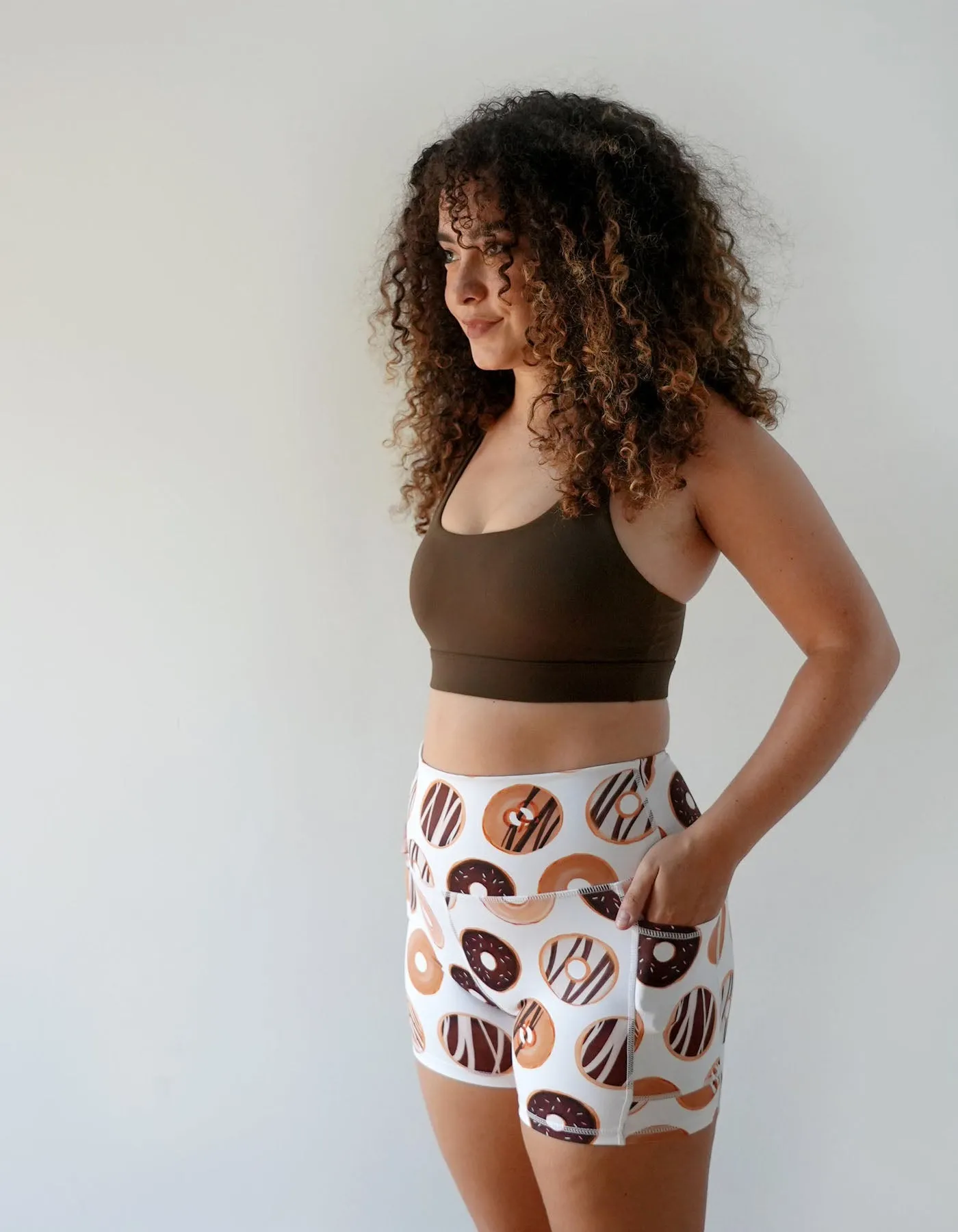 Chocolate Sports Bra