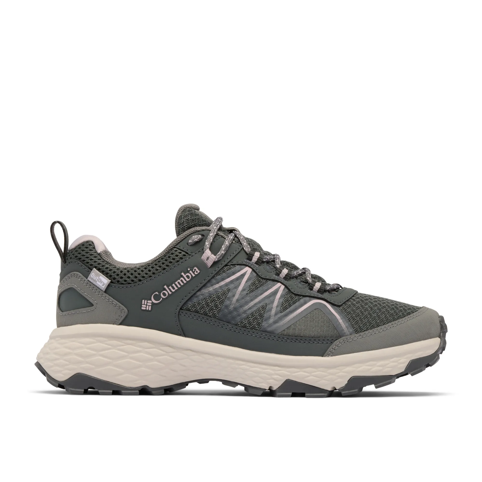Columbia Women's Peakfreak Rush Outdry Waterproof Trail Shoes (Grill/Vapor)