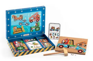 Djeco Vehicles Tap Tap Game