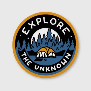 Explore the Unknown Sticker