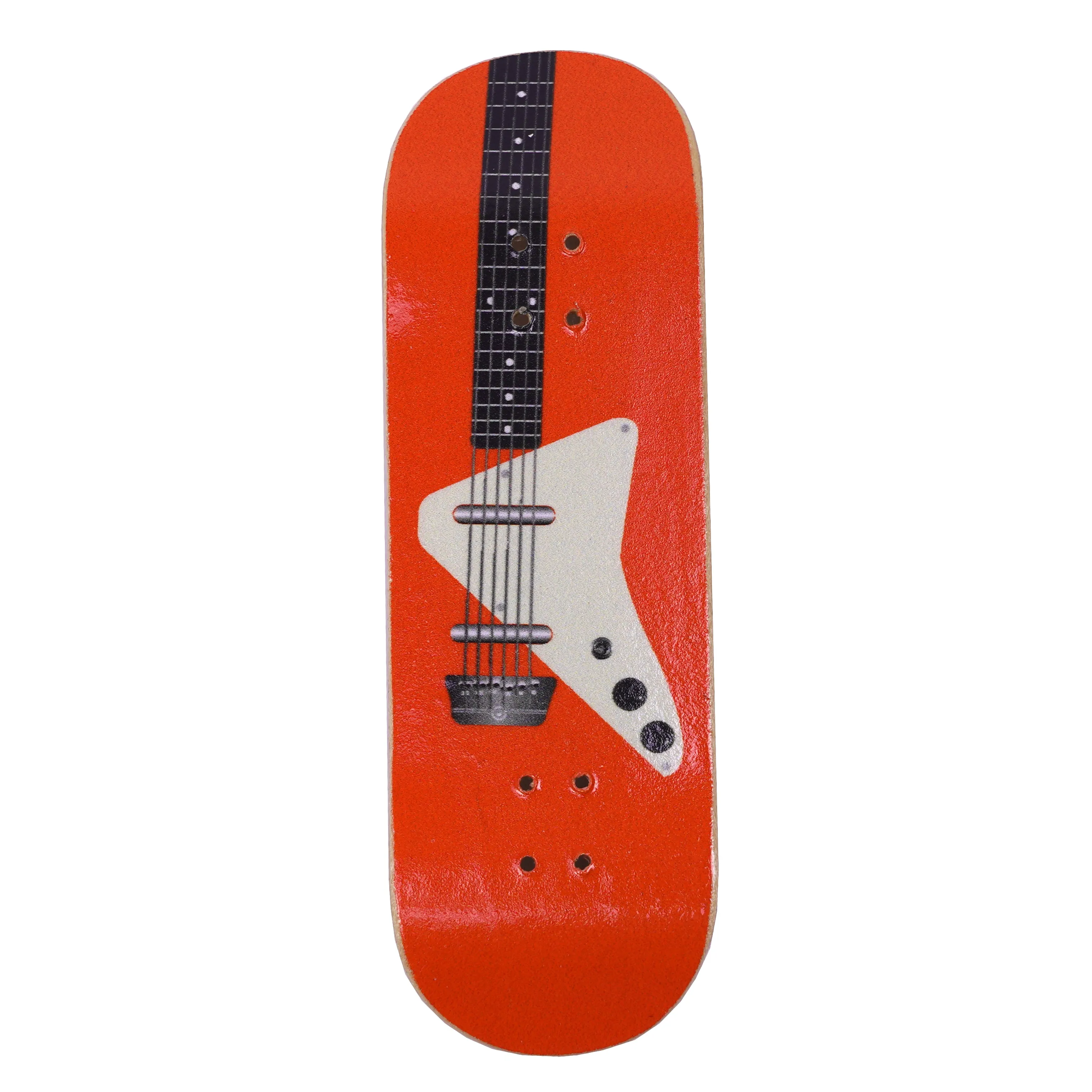 False Alarm Danelectro Pro Popsicle Fingerboard Deck - Red