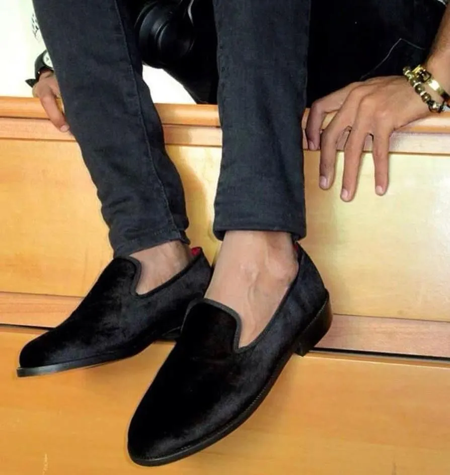 Fashion Suede Loafer for Wedding, Traditional, and Party Wear
