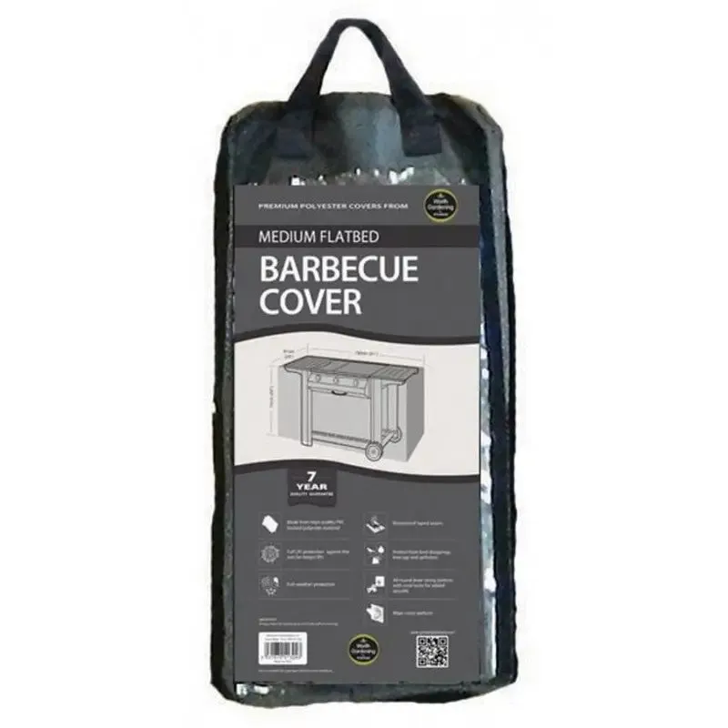 Garland Medium Flatbed Barbecue Cover - Black