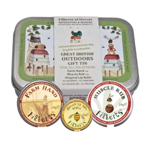 Great British Outdoors Gift Tin by Filberts Bees