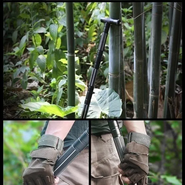 Heavy Duty Collapsible Tactical Survival Walking Stick