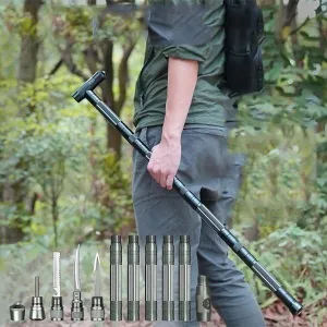 Heavy Duty Collapsible Tactical Survival Walking Stick