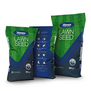 Johnsons Economy Lawn Grass Seed - 10kg Bag - 400m2