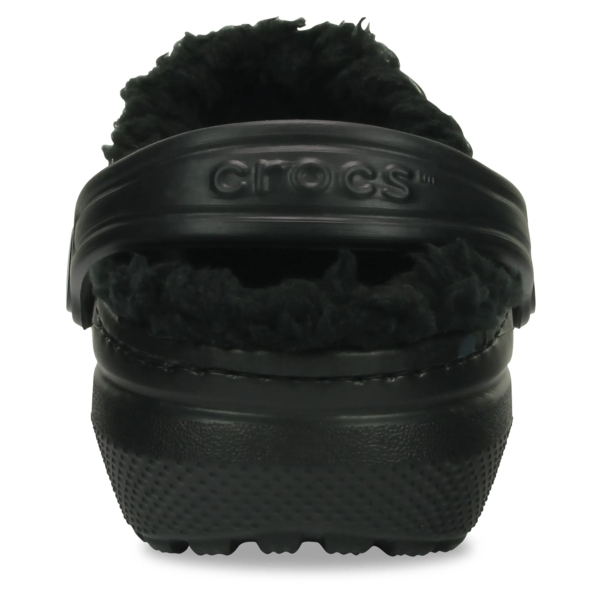 Kids Crocs Black Classic Lined Clog