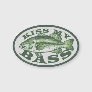 Kiss My Bass Sticker
