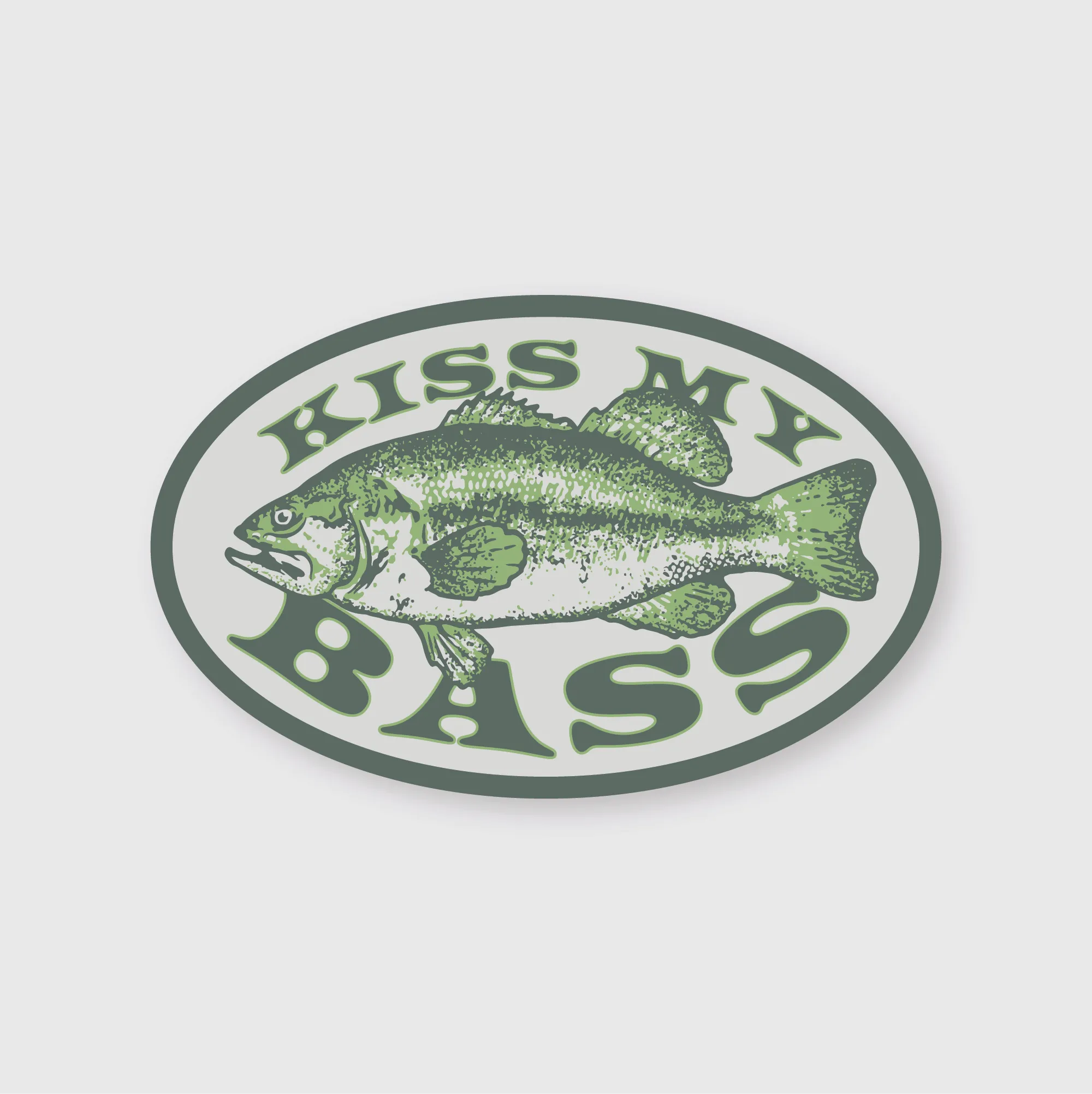 Kiss My Bass Sticker