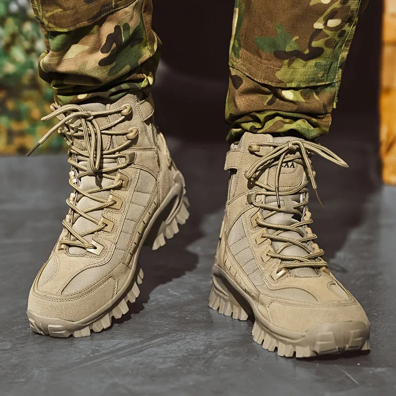 Mens Tactical Boots | Military Footwear | Lace-up Design