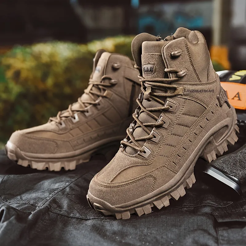 Mens Tactical Boots | Military Footwear | Lace-up Design