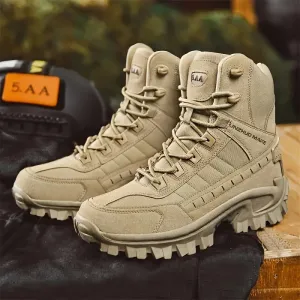 Mens Tactical Boots | Military Footwear | Lace-up Design