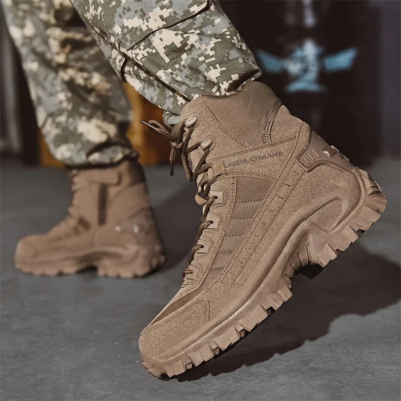 Mens Tactical Boots | Military Footwear | Lace-up Design