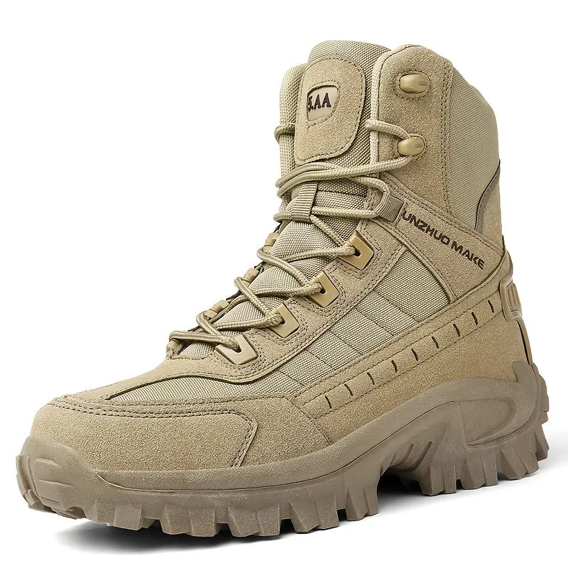 Mens Tactical Boots | Military Footwear | Lace-up Design