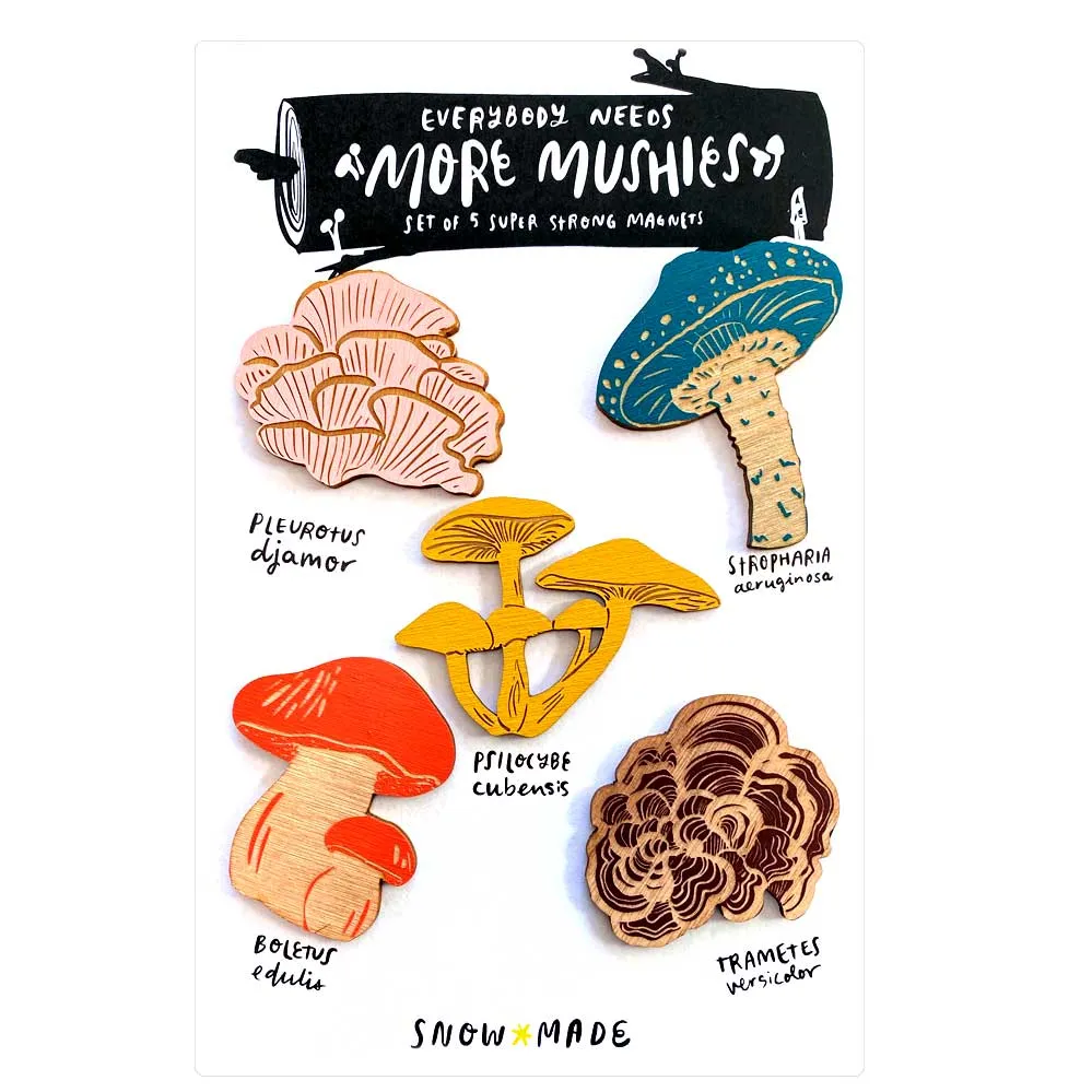 Mushroom Magnets Set