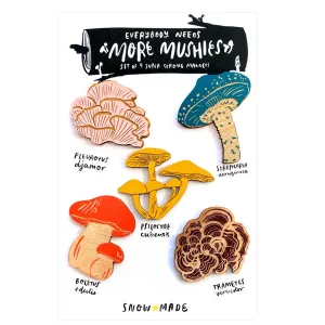 Mushroom Magnets Set