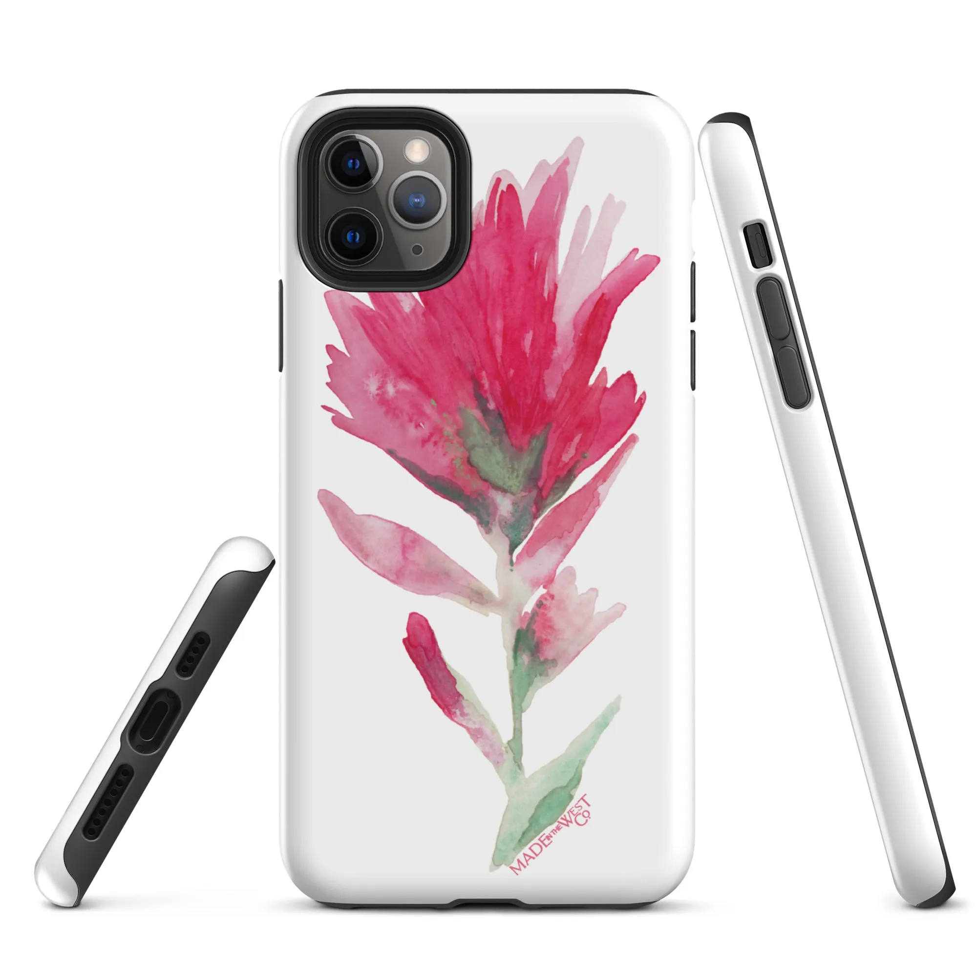 Pink Indian Paintbrush Tough Case for iPhone®