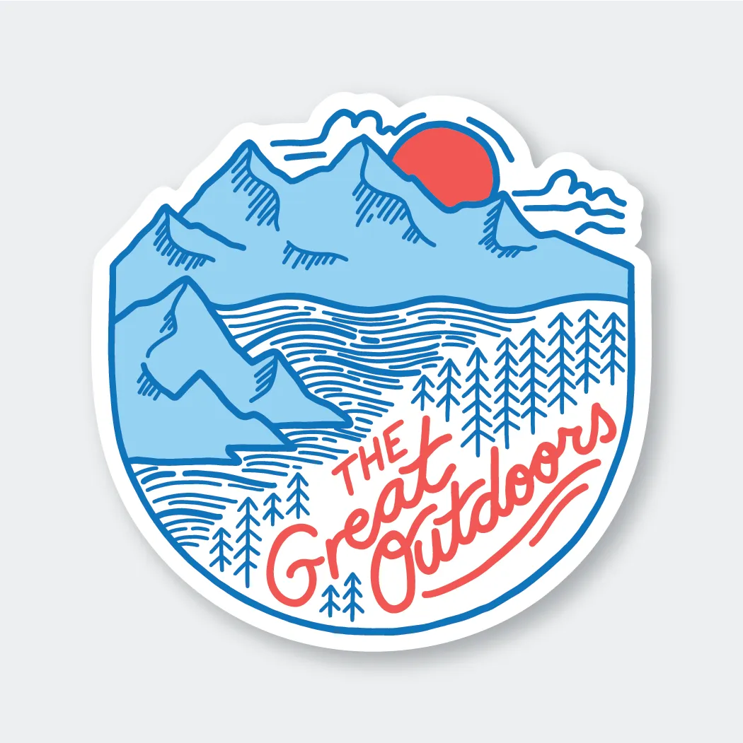 The Great Outdoors Sticker