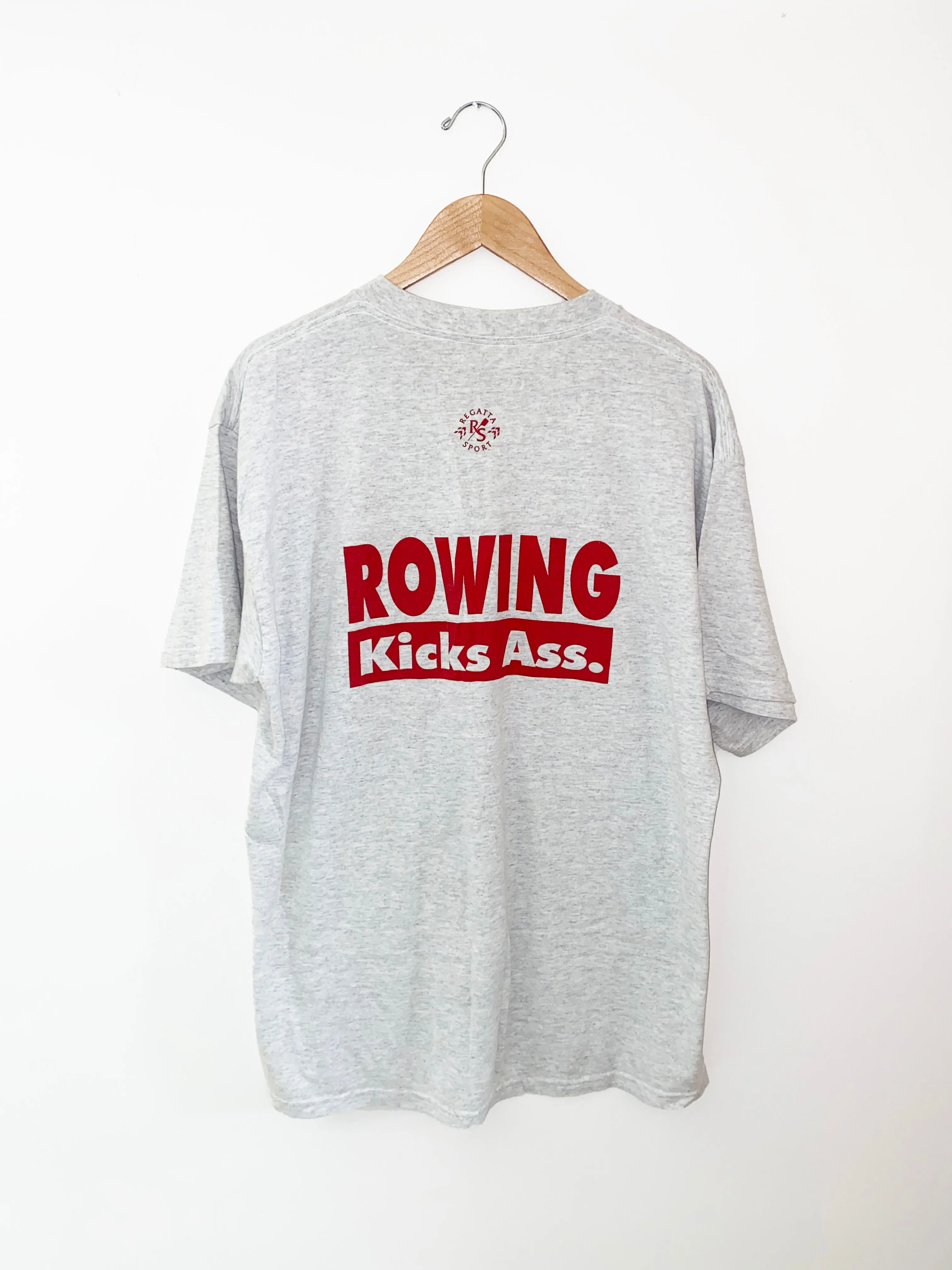Vintage "Rowing Kicks Ass" T-Shirt