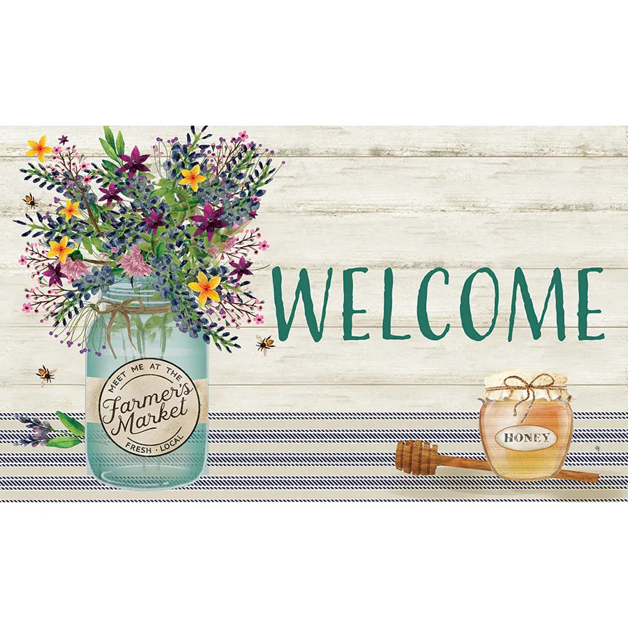 Welcome Floor Mat 18 x 30 inches