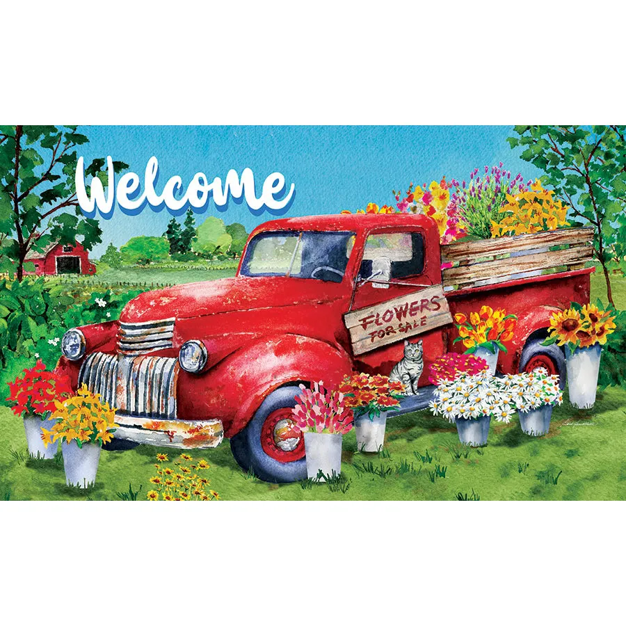 Welcome Floor Mat 18 x 30 inches