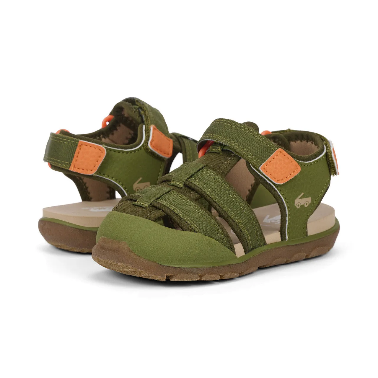 Wilder Shoes - Olive Green by See Kai Run