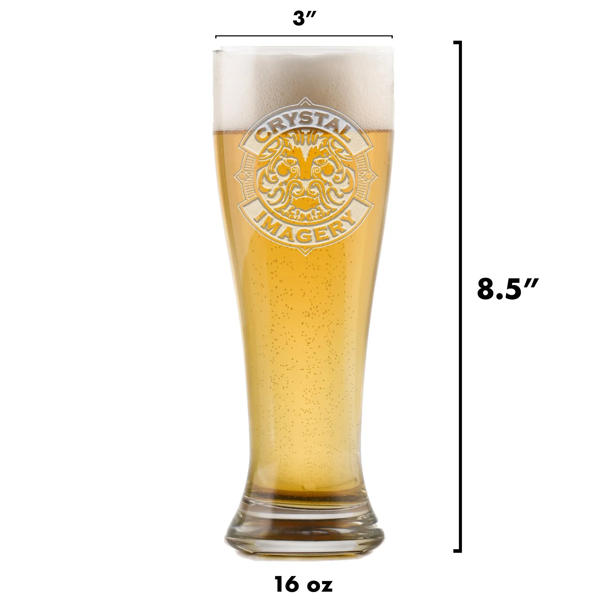 Wildlife Animals Pilsner Glasses
